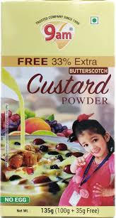 9AM Custard Powder Butterscotch